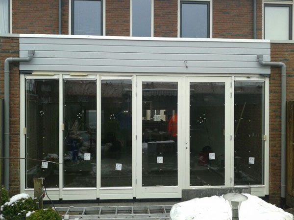 Uitbouw/aanbouw nieuw vennep aannemersbedrijf m. broertjes